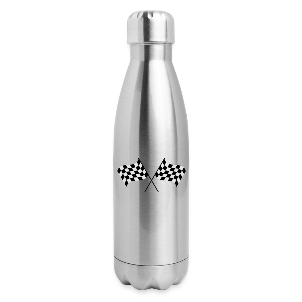 CHECKERED FLAGS Insulated Stainless Steel Water Bottle – Phenom Autos