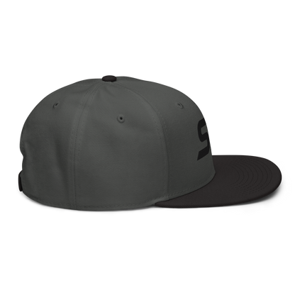 Speed Phenom Gen-3 Snapback Hat (Black Stitch)