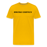 RACING EXOTICS T-SHIRT - sun yellow