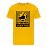 BEST IN TOWN GARAGE T-SHIRT - sun yellow