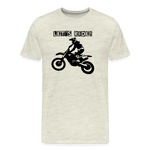 LET'S RIDE T-Shirt - heather oatmeal