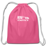 EXOTICS TRAVEL STRING BAG - pink