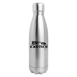 EXOTICS Insulated Stainless Steel Water Bottle - silver