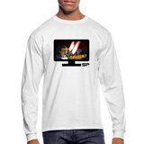IS IT LEGAL? - FLAMES LONG SLEEVE SHIRT - white