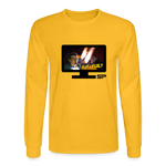 IS IT LEGAL? - FLAMES LONG SLEEVE SHIRT - gold