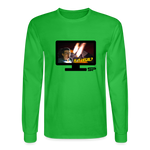 IS IT LEGAL? - FLAMES LONG SLEEVE SHIRT - bright green