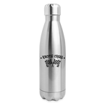 RACING CREW Insulated Stainless Steel Water Bottle - silver