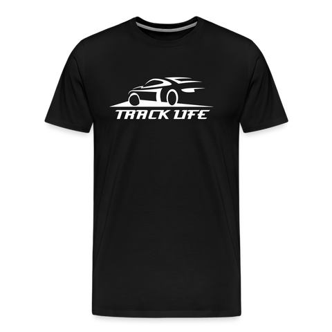 TRACK LIFE T-SHIRT - black