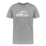 TRACK LIFE T-SHIRT - heather gray