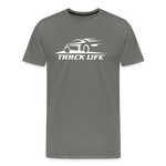 TRACK LIFE T-SHIRT - asphalt gray