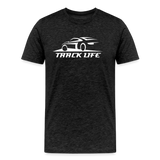 TRACK LIFE T-SHIRT - charcoal grey