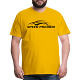 SPEED PHENOM SILHOUTTE T-SHIRT - sun yellow